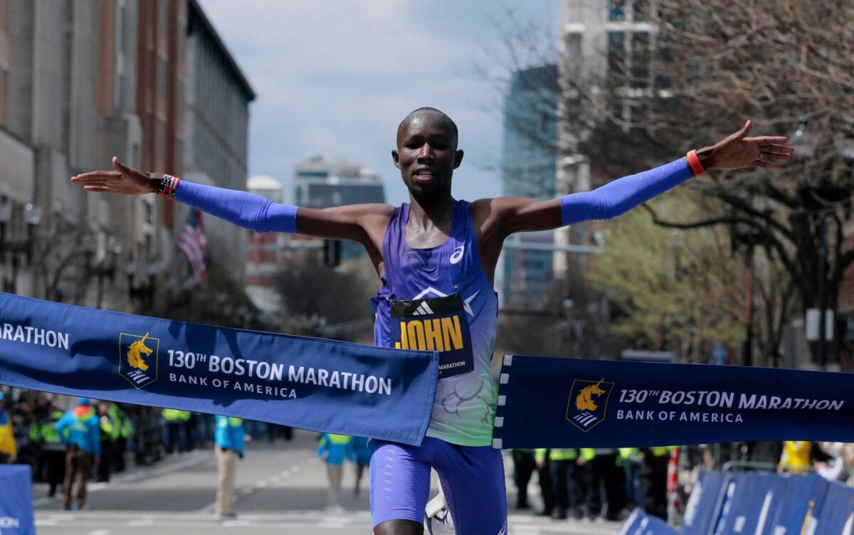 Boston marathon image