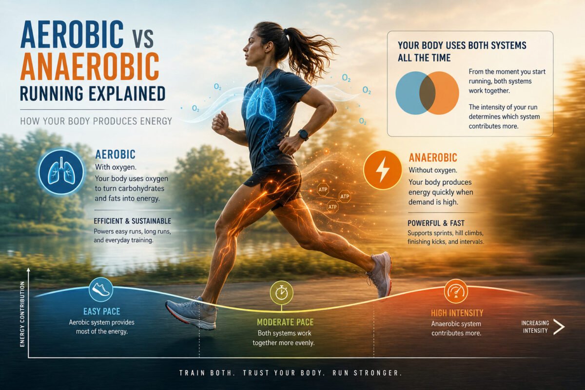 Aerobic vs Anaerobic Running Explained: How Your Body Produces Energy