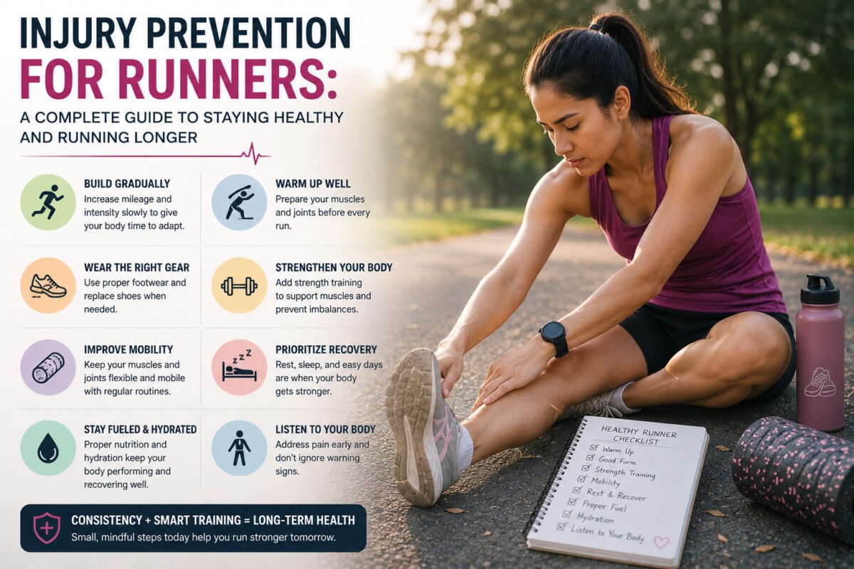 Injury Prevention for Runners: A Complete Guide to Staying Healthy and Running Longer